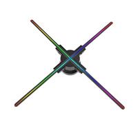 Schermo Del Ventilatore Del Proiettore Della Macchina Pubblicitaria Multifunzionale Olografica 3D Da 45/52/56/60/65 Cm(60CM)