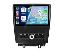 Schermo dell'auto Autoradio Android 13 con pulsanti funzionali per Ford per Mustang 2010-2014 aria condizionata manuale e multimediale(Physical Touch Dual Control)