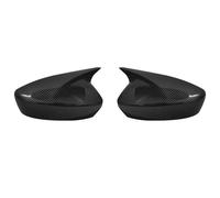 Schermo dello specchietto 2Pcs Involucro Esterno dello specchietto per Mazda 6 per Atenza 2017-2021 Carbon Look Ricambio Coperchio Scocca del coprirvisore Posteriore Coperchio Specchio Posteriore