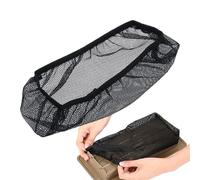 Schermo di copertura per bocchetta 'aria del pavimento, trappola elastica per filtro a rete, 10 x 25 cm, per casa, bagno, cucina, hotel, blocca di animali domestici, detriti di cibo, polvere