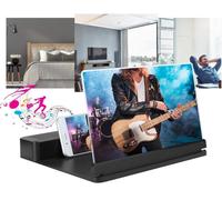 Schermo di ingrandimento Per Smartphone Con Cassa bluetooth altoparlanti 26 X 12