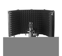 Schermo di isolamento vocale - Pannello acustico in schiuma | Filtro Riflessione Per Microfono - Per Podcast Musica Canto Produzione Live Streaming