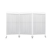 Schermo di privacy dell'ospedale con la divisione di rotolamento, divisorio diritto del pavimento per il movimento regolare e la protezione della privacy