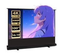 Maclean Schermo di proiezione MC-213 da pavimento portatile 100" 16:10 Bianco opaco