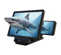 Schermo di proiezione con lente d'ingrandimento 3D HD per telefono cellulare - Supporto pieghevole per film e viaggi