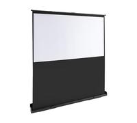 Schermo di proiezione da 80 pollici Pull-up Proiettore schermo da pavimento portatile 16:9 Proiettore da pavimento retrattile Schermo Libera installazione Schermo di proiezione Regolabile Altezza