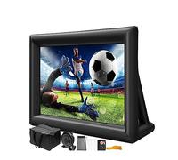 Schermo di proiezione gonfiabile da 20 piedi Schermo cinematografico a tre strati con Air Blowe16: 9 Home Cinema for uso all'aperto for matrimoni in campeggio
