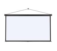 Schermo Di Proiezione Portatile, 20/40/60 Pollici, Angolo Di Visione Di 180°, Guscio in Lega Di Alluminio, Rapporto Di Proiezione 16:9, Vari Metodi Di Posizionamento,20inch