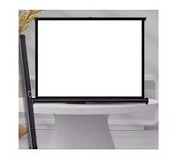 Schermo di proiezione portatile ad abbassamento manuale, schermo HD 20-50 pollici 4:3/16:9, schermo antiriflesso per presentazioni didattiche, home theater, visualizzazione pubblica(4:3,40inch)