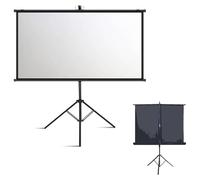 Schermo di proiezione portatile, Schermo for Proiettore Con Supporto 60/72 pollici 16:9/4:3 Metal Photon 2 Pz(16:9 72in)