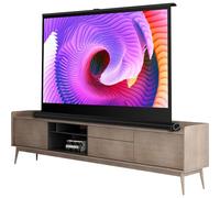 Schermo di proiezione, tenda per proiettore manuale senza installazione, schermo leggero retrattile per home theater, conferenze scolastiche, teatro in cortile