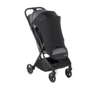 Jané Capottina per Passeggino con Protezione Solare, UPF +50, Universale, Parasole Elastico, Traspirante, Colore Nero