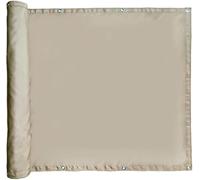 Schermo di Recinzione per La Privacy del Balcone - Copertura del Parabrezza Tessuto in Poliestere Pu - Resistente al Vento E all'Acqua - per Ponte, Patio, Cortile, Piscina all, Light Brown, 0.7x3m