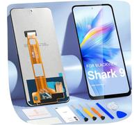 Schermo di Ricambio per Blackview Shark 9 Display LCD per Blackview Shark 9 Display LCD Touch Screen Sostituzione Digitalizzatore Vetro Assemblato con Kit di Riparazione, Nior