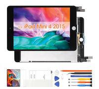 Schermo di ricambio per iPad Mini 4 Mini4 2015 A1538 A1550 7.9 pollici LCD Display Touch Screen Digitizer montaggio completo con strumenti di riparazione e pellicola protettiva (nero)
