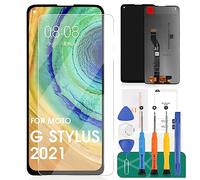 Schermo di ricambio per Motorola Moto G Stylus 2021 XT2115-1 Display LCD Touch Screen Vetro Digitizer Assembly Nero