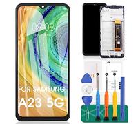 Schermo di ricambio per Samsung Galaxy A23 5G LCD per SM-A236U SM-A236B Display LCD SM-A236B/DS SM-A236E Touch Digitizer Full Assembly (nero con cornice)