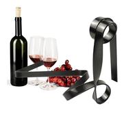 Schermo di vino - Contatore di supporto per vino decorativo galleggiante - Nastro in metallo Sì per lo spazio di nozze del whisky - Priker di fieno - NGU Wedin Decor Bar Area - NGUS NUGS