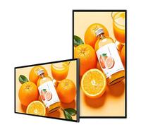 Schermo di visualizzazione di pubblicità di Digital per il menu e la promozione, cornice della foto fissata al muro di HD con l'altoparlante incorporato per la pubblicità aziendale