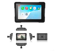 Schermo di visualizzazione digitale per cruscotto moto, supporto per Carplay e auto, touchscreen HD da 5 pollici, impermeabile IP68, staffa regolabile e design antifurto rimovibile