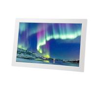 Schermo Di Visualizzazione Foto HD 17in Smart Digital Picture Frame Con Telecomando 100-240V For Casa Bianco Schermo Ad Alta Definizione