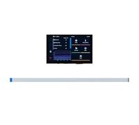 Schermo di visualizzazione LVDS da 5 pollici ad alta efficienza energetica per CM68 Precisioni della scheda madre Claritys e installazione senza attrezzi Schermo ABS LVDS resistente agli urti