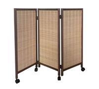 Schermo Divisorio Oscurante For La Privacy,stanze Corte Con Ruote,for La Separazione Tra Ufficio,dormitorio E Asilo(altezza:31,49/39,37/47,24 Pollici)(31.49 x 15.74in-3pcs)