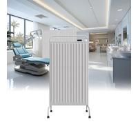 Schermo Divisorio Per La Privacy Medica A 1 Pannello Su Ruote, Recinzione Temporanea Pieghevole Per Divisorio Per Ambienti, Divisorio Per Sala Di Monitoraggio In Terapia Intensiva(White)