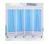Schermo divisorio per la Privacy Medica, Schermo divisorio per la Privacy Pieghevole e Regolabile su Ruote, separatore Medico Portatile per Centri terapeutici, divisorio temporaneo per stanz