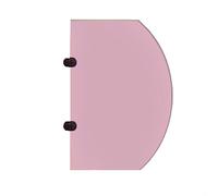 Schermo divisorio per orinatoio, divisorio per la privacy dei bambini con cartoni animati, divisorio per orinatoio, divisorio per la protezione del WC per scuole/asili (colore: spillo (rosa 2 pe