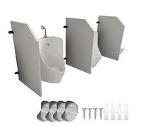 Schermo divisorio per orinatoio, divisorio sanitario pubblico, divisorio imperme impermeabile per orinatoio maschile, pannello divisorio per WC, per spazi pubblici, ufficio (Colore: 1 pezzo)