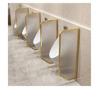 Schermo divisorio per orinatoio in vetro temperato per la privacy del bagno e la divisione dello spazio