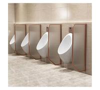 Schermo divisorio per orinatoio in vetro temperato per la privacy del bagno e la divisione dello spazio