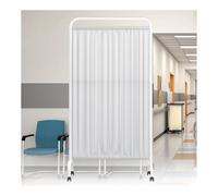 Schermo Divisorio Pieghevole For La Privacy Medica, Parete Divisoria Temporanea Alta 6 Piedi Cliniche, Stanze Dei Pazienti, Sale Visita, Ospedali E Case Di Cura(Color-5,3-panel)