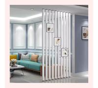 Schermo divisorio Post, colonna decorativa moderna separazione degli ambi，Divisorio for ambienti in alluminio con doghe in metallo dal pavimento al soffitto.(6root,170cm/66.9in/5.57ft)