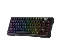 Schermo e manopola per gaming Hype con guarnizione wireless Redragon K724 PRO, tastiera meccanica a 81 tasti, display per informazioni TFT da 1,14 pollici a facile controllo