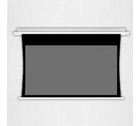 Schermo elettrico motorizzato per proiettore, 150 pollici, per montaggio a parete/soffitto, ideale per interni ed esterni