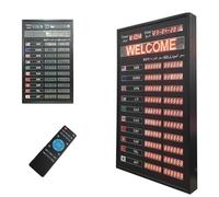 Schermo Elettronico a LED Per La Visualizzazione Dei Tassi Di Cambio Con Telecomando, Schermo Digitale a LED a 10 Righe Per La Visualizzazione Dei Tassi Di Cambio, Per Banche E Istituzioni Finanziarie