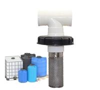 Schermo filtro tubo da giardino | Copertura per serbatoio 'acqua gallone - Tappo per tubo pioggia per foglie morte