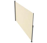 Schermo For La Privacy Del Parasole Impermeabile Completamente Assemblato | Tenda laterale regolabile, con maniglia tira e spingi liscia, 1,8x5 m/6x16 piedi, 1,6x5 m/5x16 piedi(Beige,1.6x3m/5x10ft)