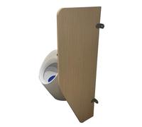 Schermo For La Privacy Dell'orinatoio A Parete | Divisorio For La Privacy Da Uomo In Legno For WC(Brown-4pcs)