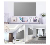 Schermo for proiettore Salange, schermo di proiezione in tessuto riflettente da 60, 100 e 120 pollici for YG300, DLP LED, Home Theater(133 inch)