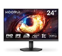 Schermo Gamer Koorui G2411P 23,8 IPS Full HD 200Hz HDR400 Adaptive Sync 2xHDMI DP Nero - Nouvo