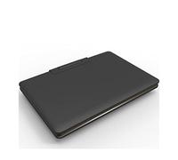 Schermo girevole HD Lettore CD DVD Gioco super sottile Batteria incorporata Home Portable Moving 3D Disc Video Machine Altoparlante TV Compatto(Noir)