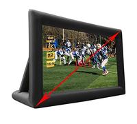 Schermo gonfiabile del projectio del projector dello schermo del proiettore da 16ft for la casa del cinema del teatro del teatro dei giochi del cortile domestico con il ventilatore Giochi, Ufficio