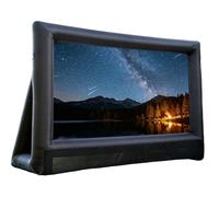 Schermo gonfiabile per proiettore all'aperto, portatile, per cortile, tessuto senza pieghe, per home cinema e feste