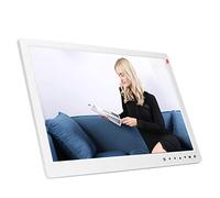 Schermo Grande da 15,4 Pollici, Visione Eccellente, Colori Raffinati, Orologio, Calendario, Interruttore di Temporizzazione, Sottotitoli in Esecuzione, Uscita Audio Stereo,