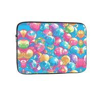 Schermo intero di palloncini stampati antiurto Soft Shell Laptop Sleeve adatto per lavoro quotidiano in ufficio e pendolarismo 33 cm