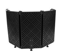 Schermo Isolante per Microfono, Filtro Riflettente per Microfono con Filtro Anti-pop Supporto per Treppiede Protezione da Studio per la Riduzione del Suono per la Registrazione