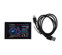 Schermo LCD 3.5" per usb-c per Alimentazione Esterna Schermo | IPS full viewing angle, 360° rotation, horizontal vertical switch, compact 94x58mm, and play